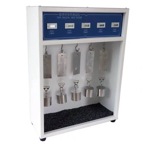防水卷材膠帶持粘性測試儀保持力試驗機測定儀5組壓輥2kg膠粘帶