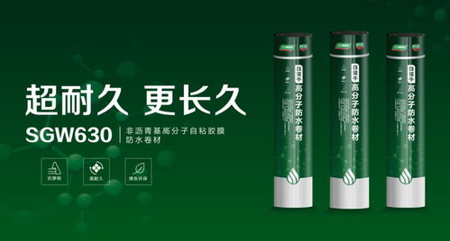三棵樹(shù)sgw630非瀝青基 高分子自粘膠膜防水卷材讓建筑壽命更長(zhǎng)久